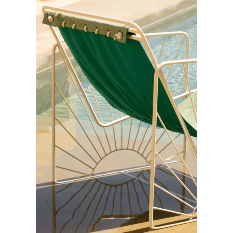 Fauteuil Eldorado Toile Bicolore
