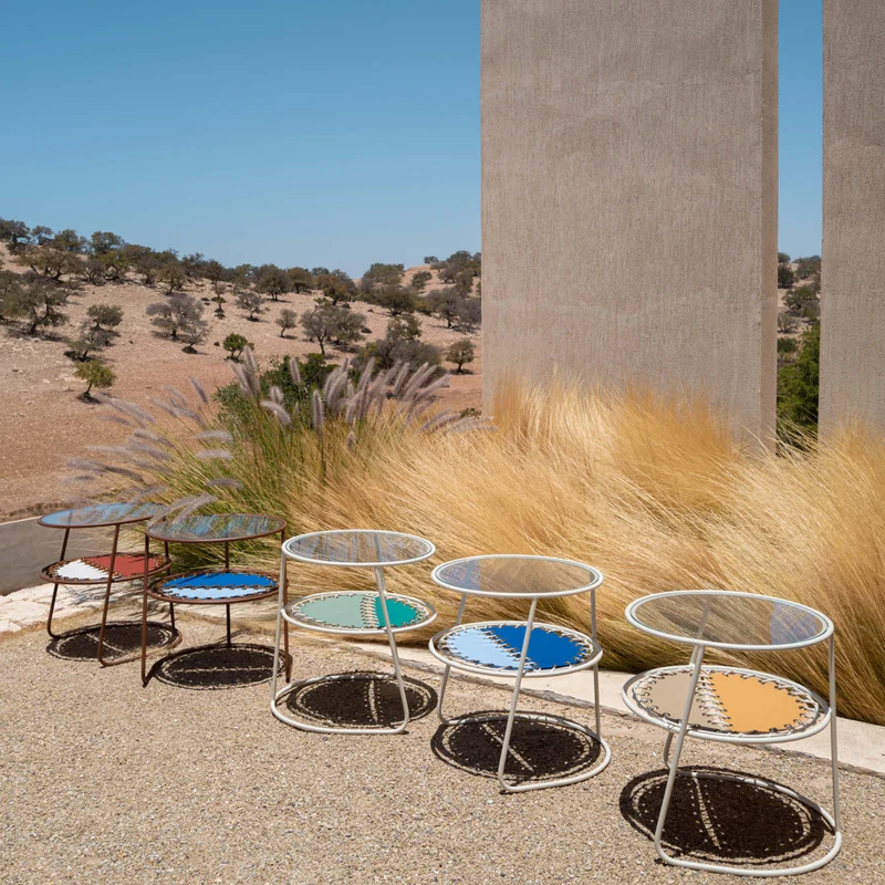 Desserte Palmer Outdoor Bicolore