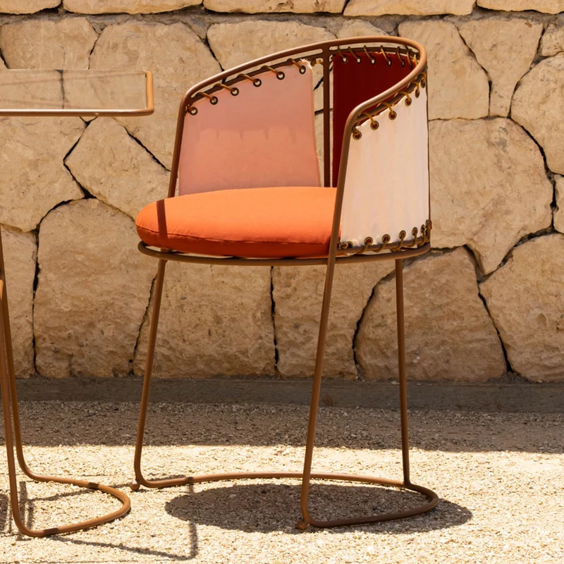 Chaise Palmer Outdoor Bicolore