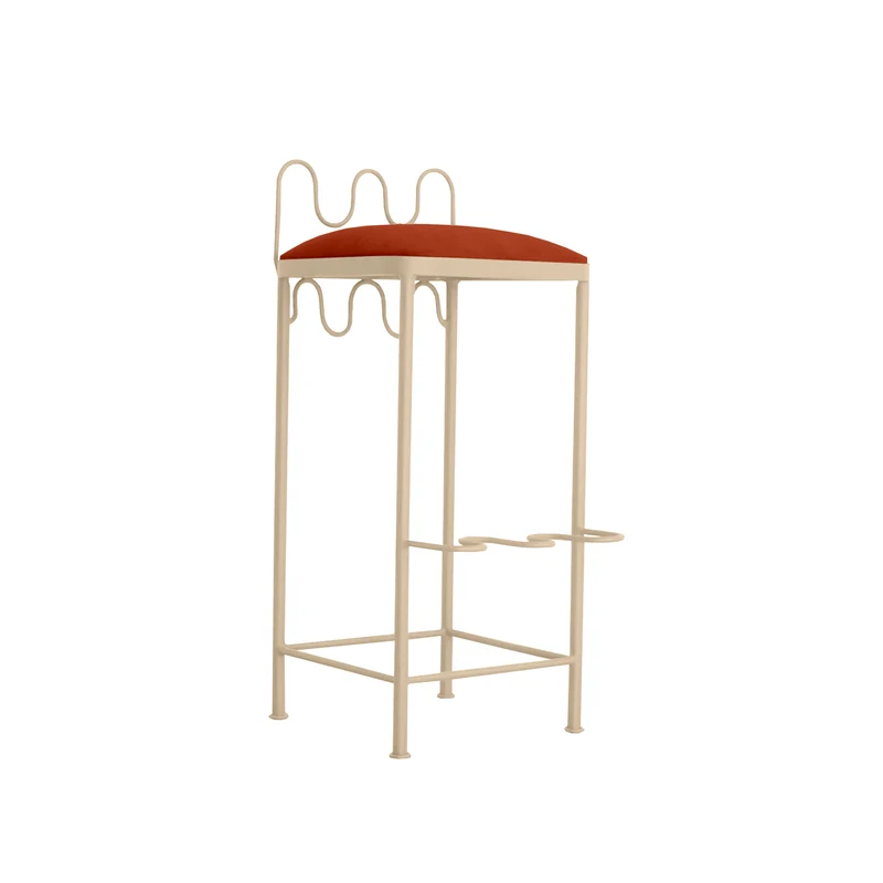 Tabouret de bar Dolores Velours