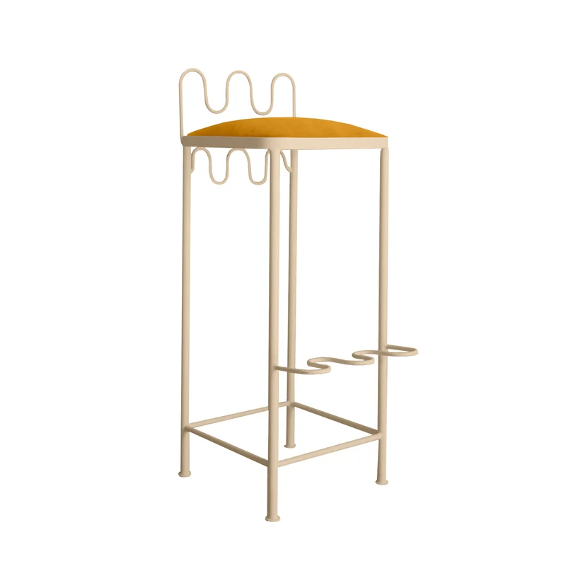 Tabouret de bar Dolores Velours