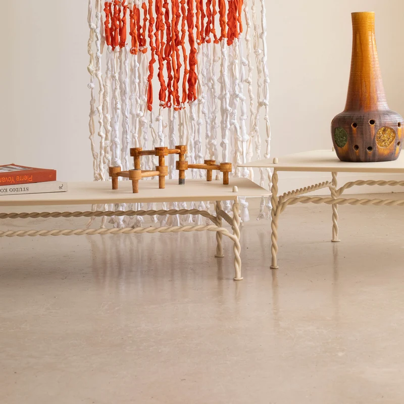 Table basse Torsade