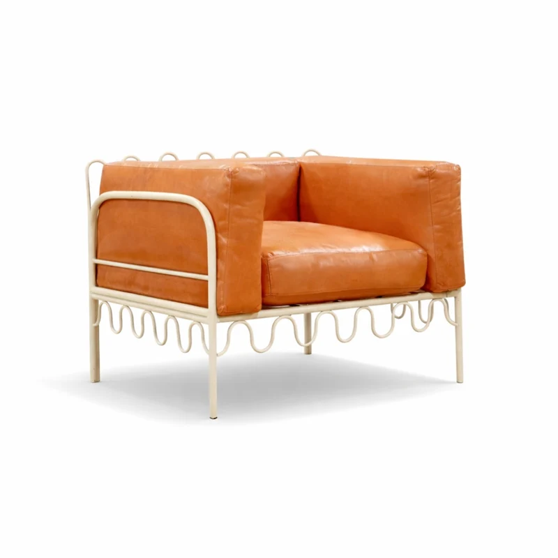Fauteuil Dolores en Cuir