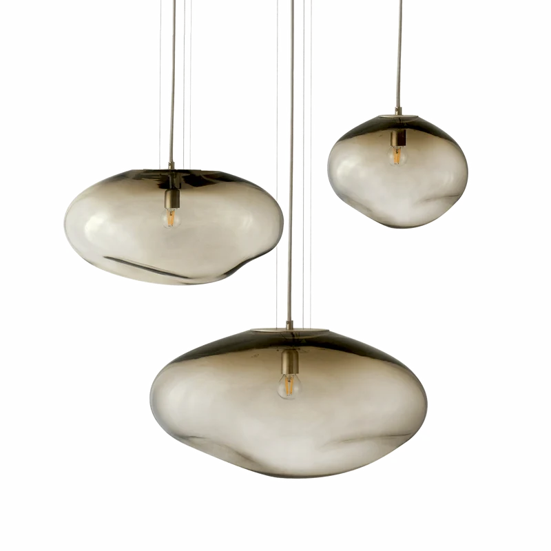 HAUMEA AMORPH Crystal Pendant Light - size M (L: 32cm), L (L: 40cm), XL (L: 47cm)