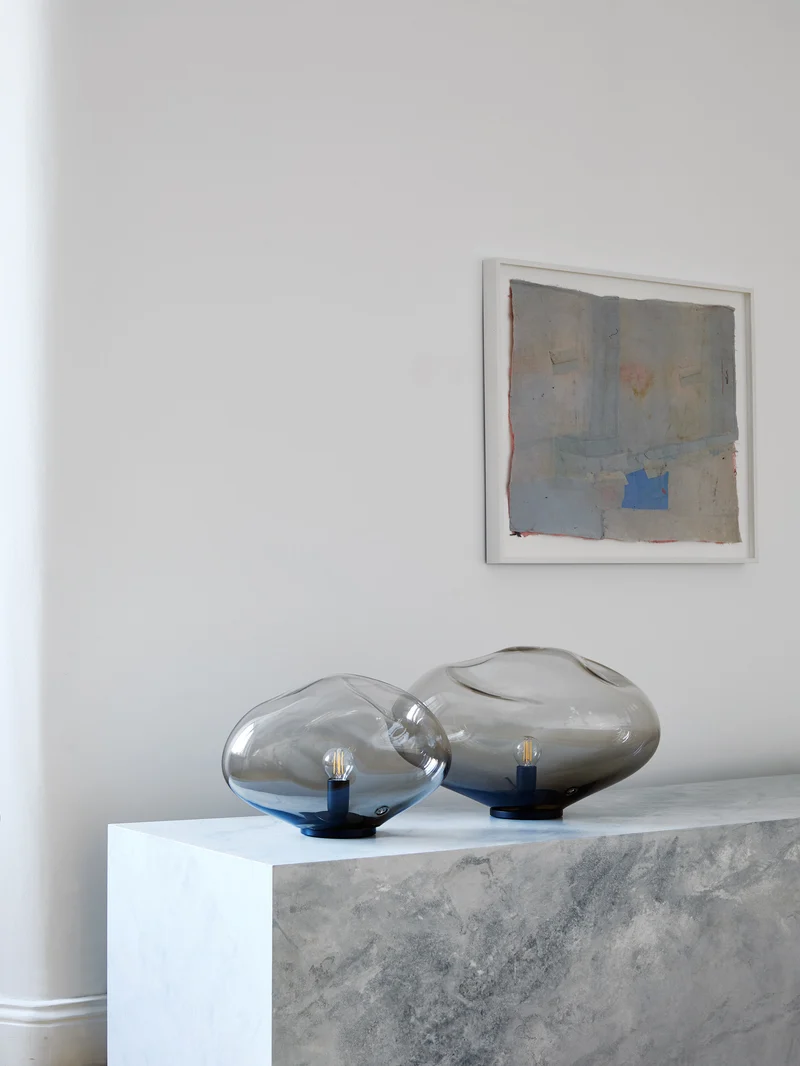 HAUMEA AMORPH Crystal table lamp - size S (L: 26cm), M (L: 32cm), L (L: 40cm), XL (L: 47cm)