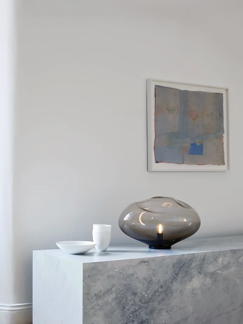 HAUMEA AMORPH Crystal table lamp - size S (L: 26cm), M (L: 32cm), L (L: 40cm), XL (L: 47cm)