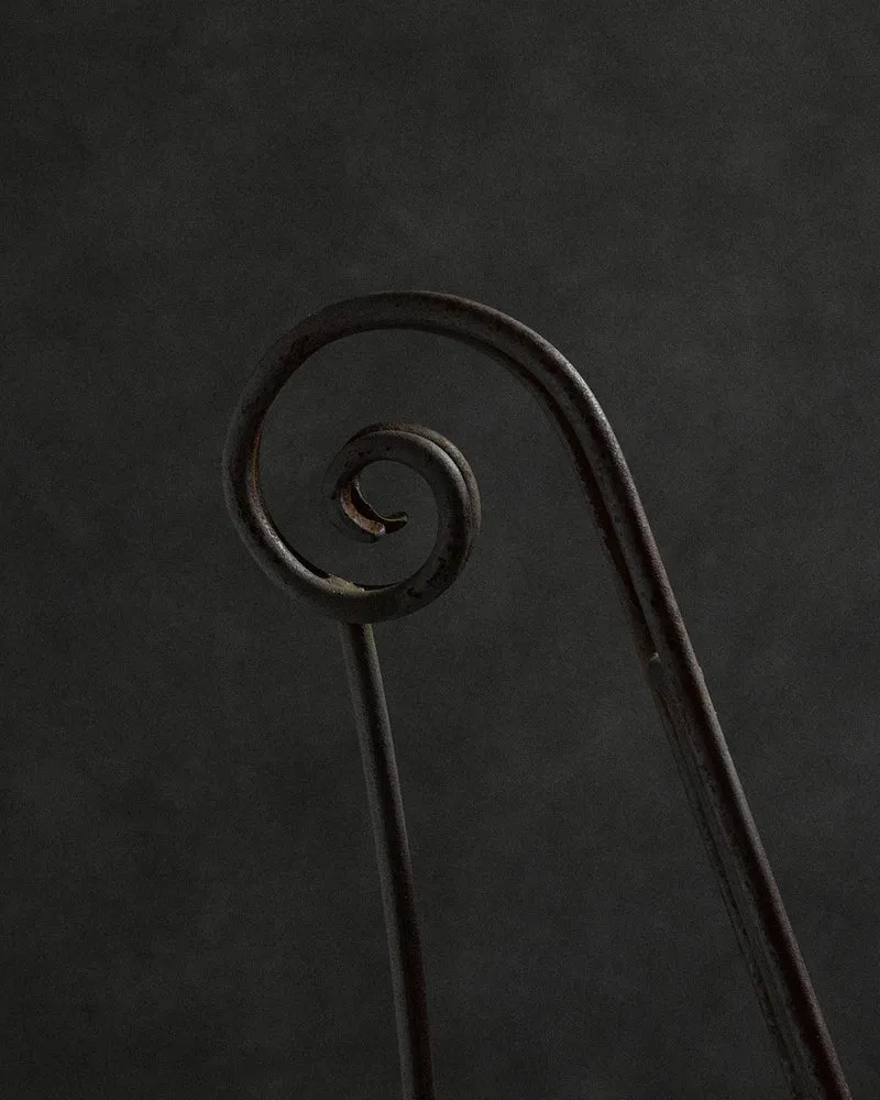 Spine Chair and Table in the Style of André Dubreuil