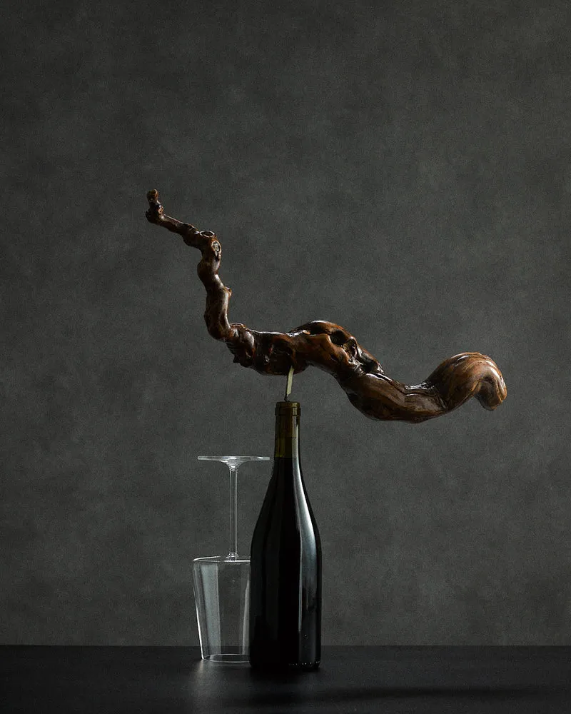 oversized vine root corkscrew