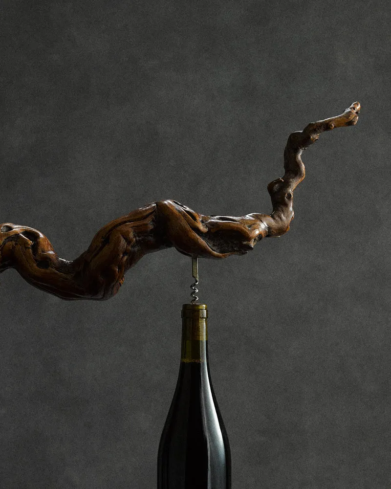 oversized vine root corkscrew
