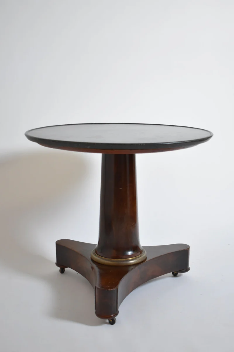 Mahogany Pedestal Table, XIXth c.