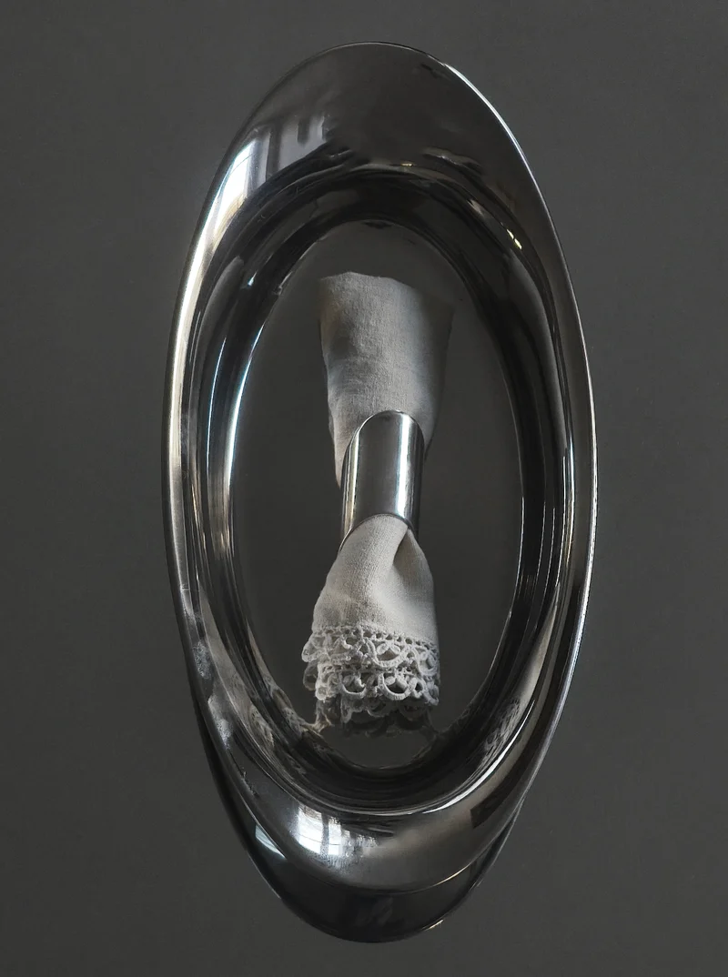 Oval Steel Dish