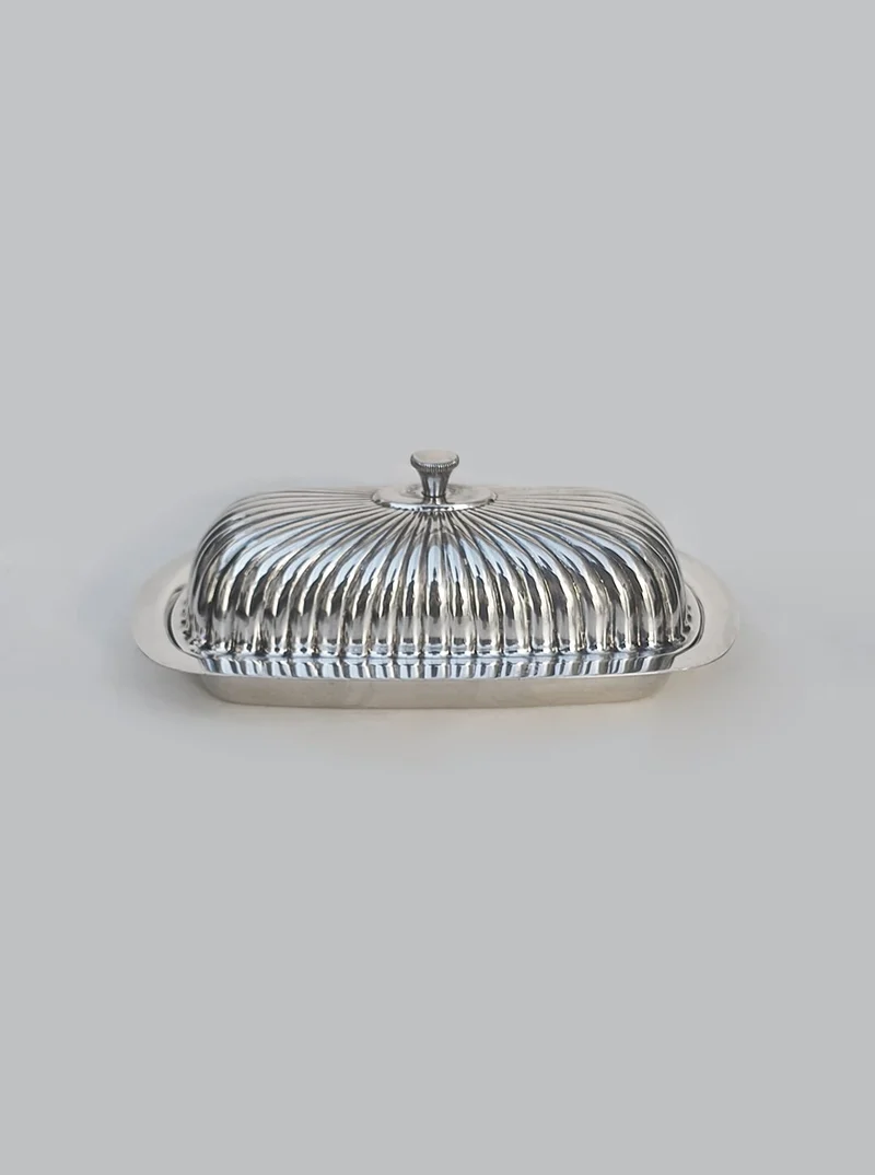 Silver-plated Butter Dish