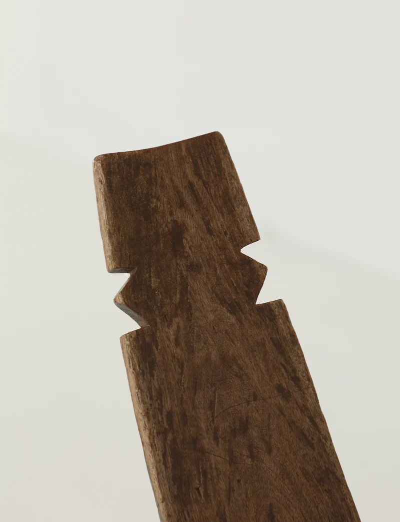 West African Monoxyle Lobi / Stargazer Chair, C. 1950