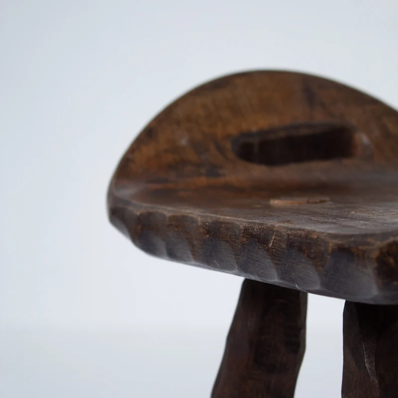 Set of Brutalist stools