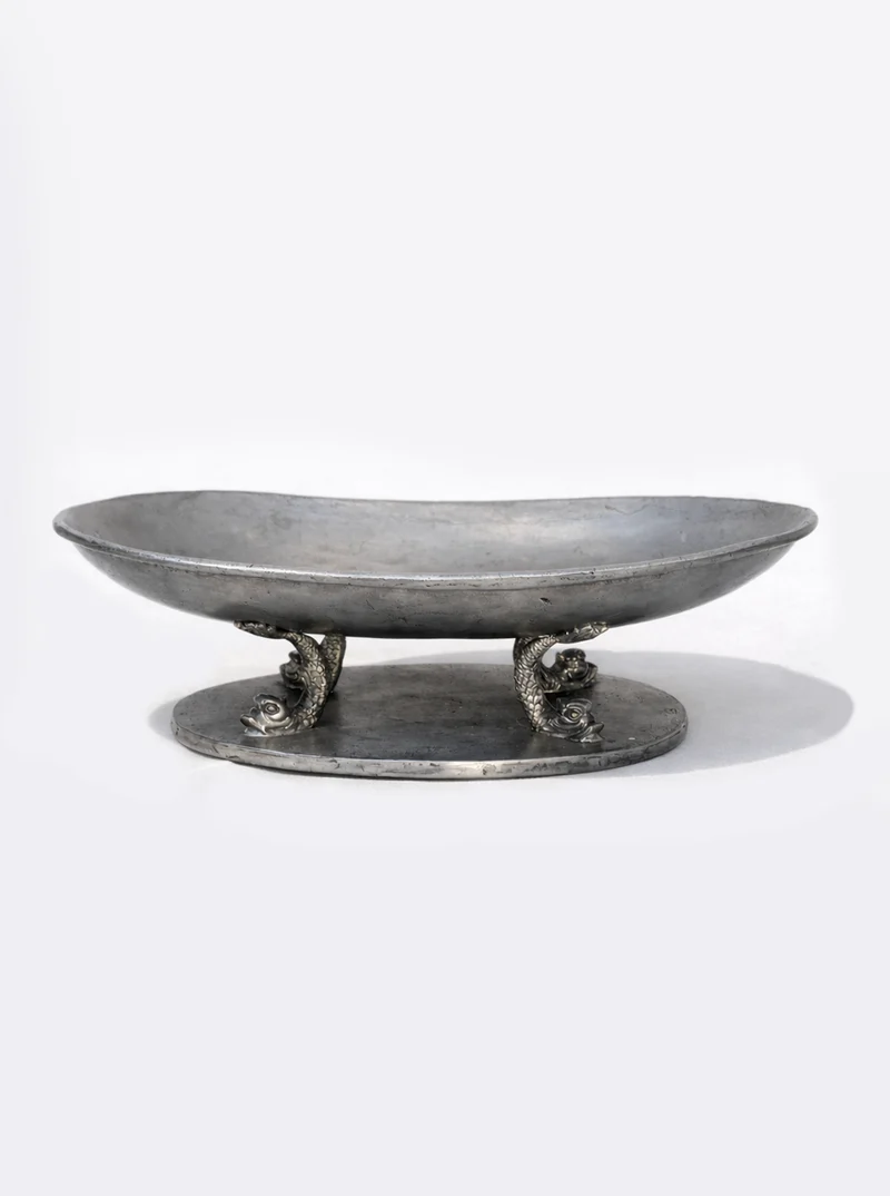 Large Pewter Fruit Cup