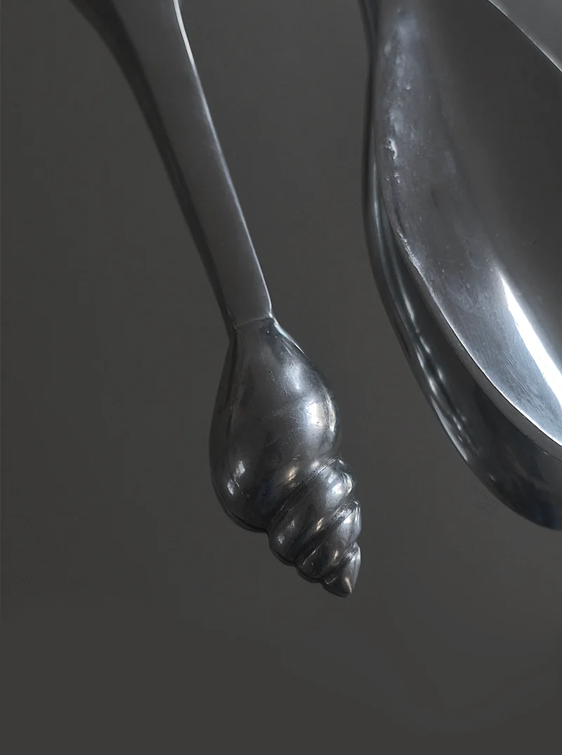 Shell Salad Cutlery Set