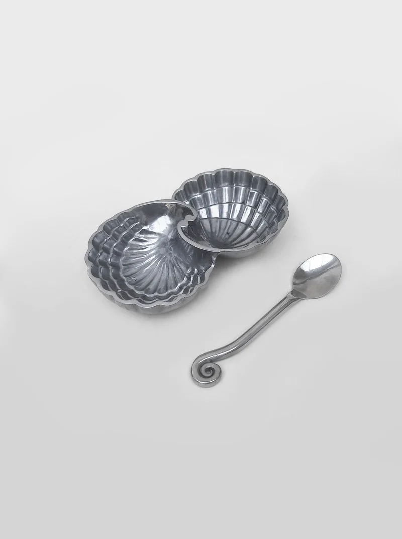 Vintage Shell Salt Cellar