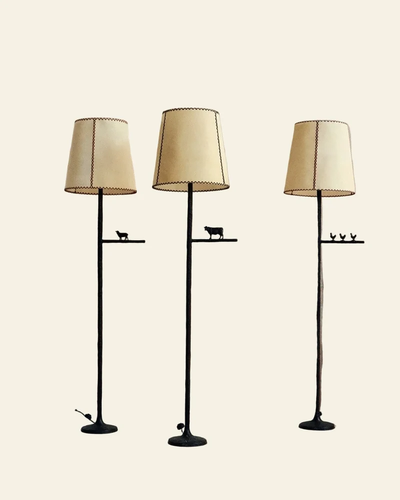 Farm Light Bronze Floor Lamp