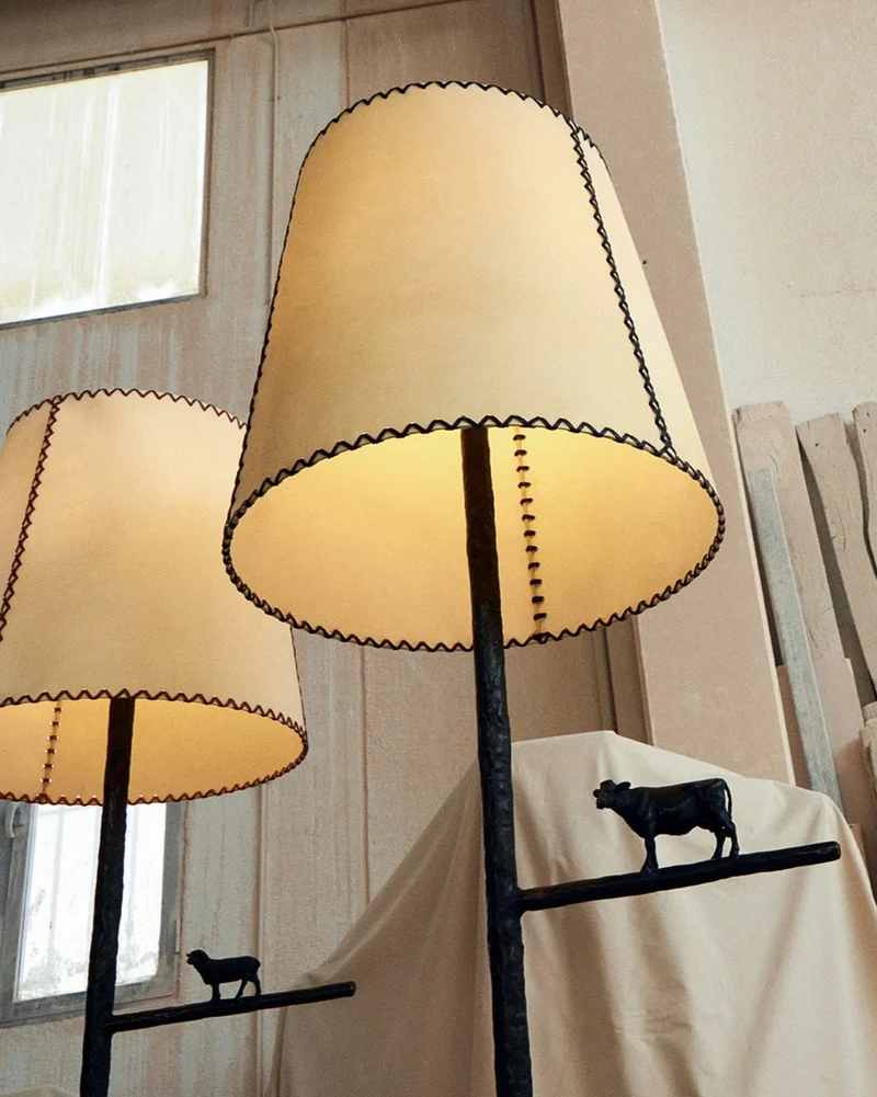 Farm Light Bronze Floor Lamp