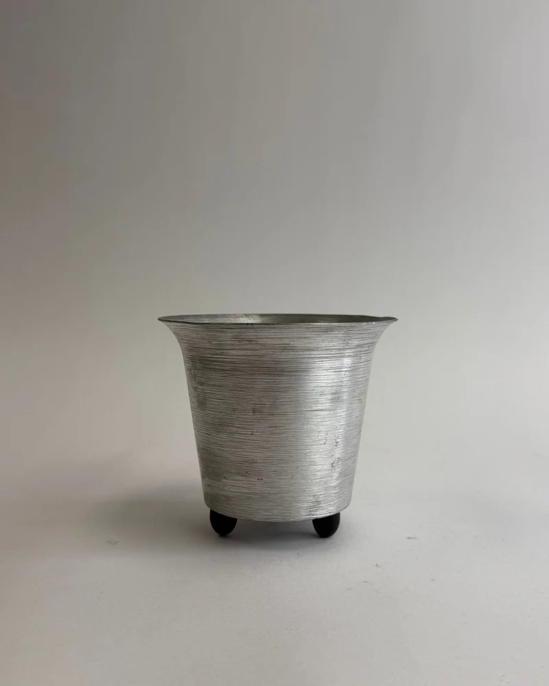 Spun Aluminum Cup by Wira NY