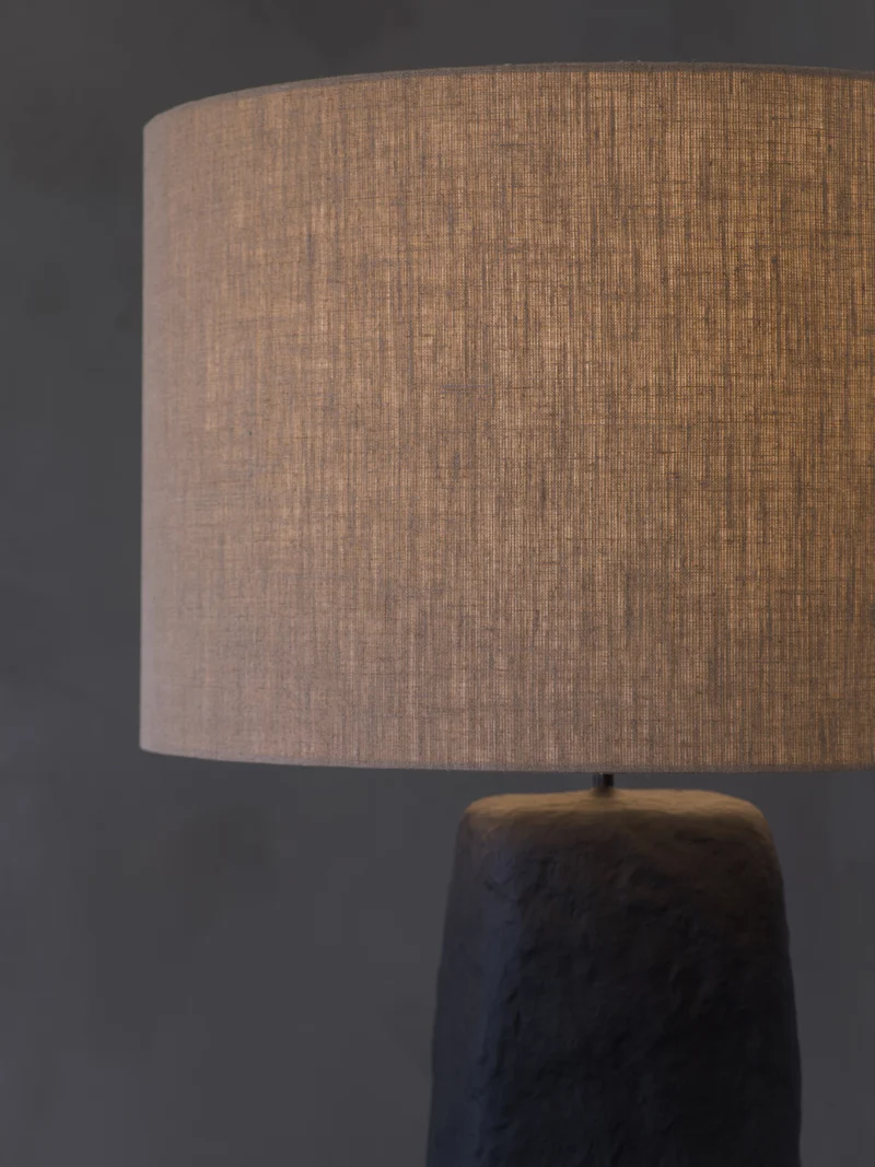 Skelia Sculptural Clay Floor Lamp