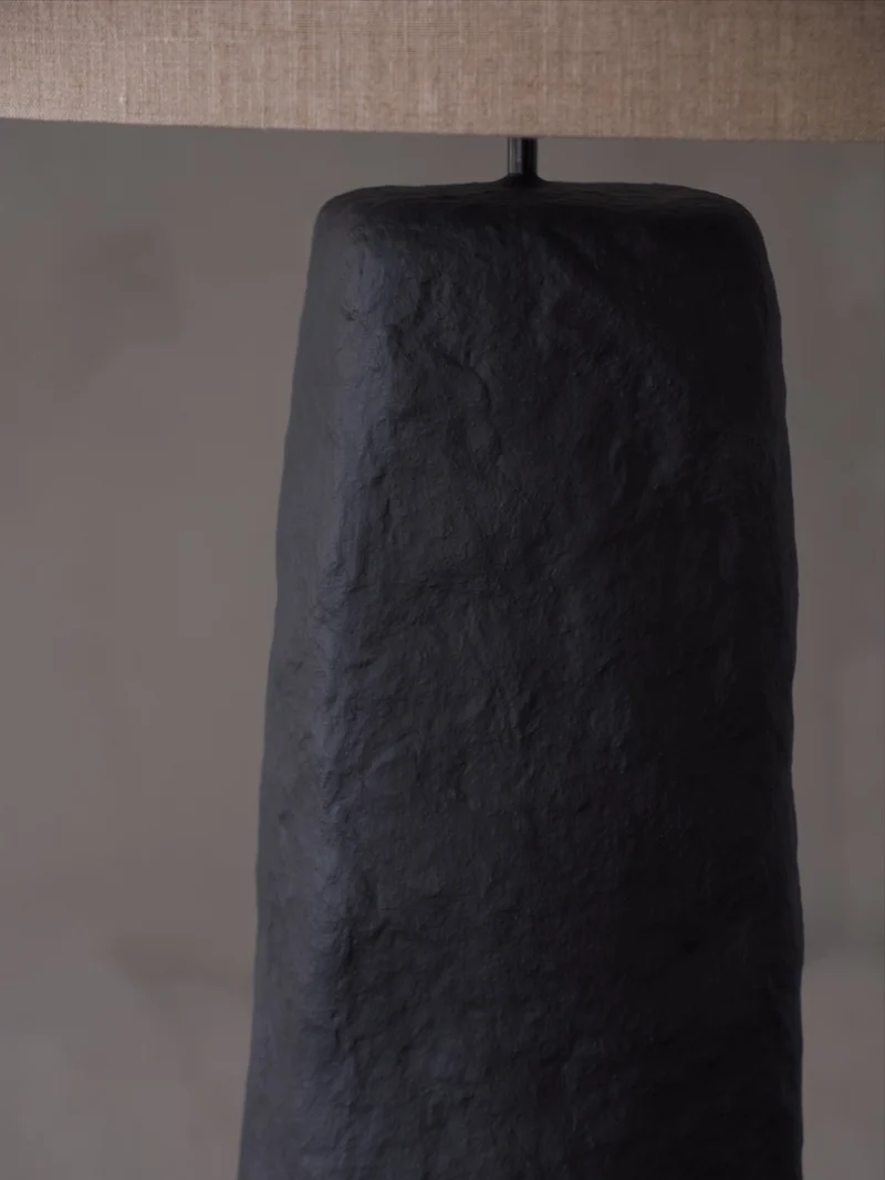 Skelia Sculptural Clay Floor Lamp