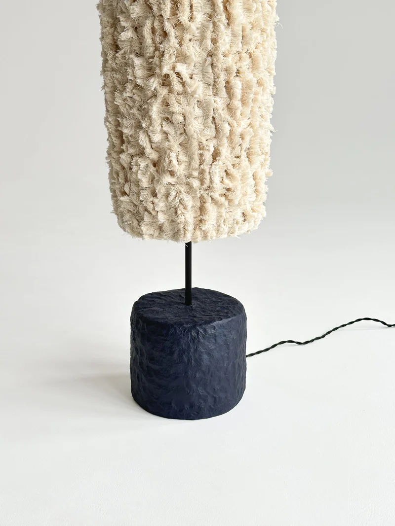 Bavo Sculptural Clay Floor Lamp