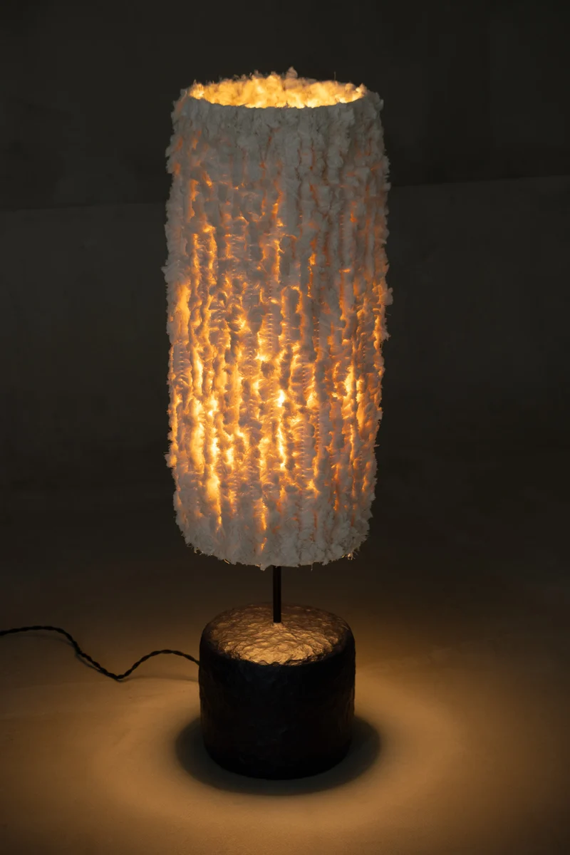 Bavo Sculptural Clay Floor Lamp