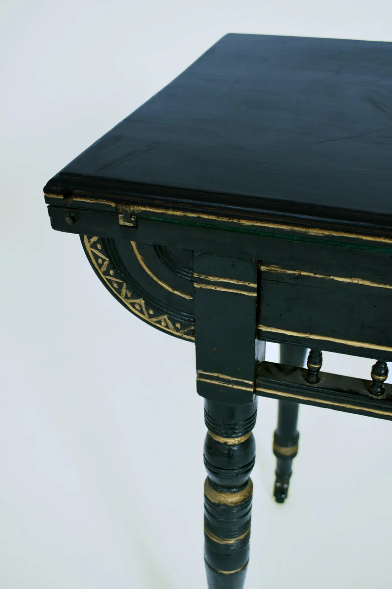 Godwin Style Ebonised Table, 19th c.
