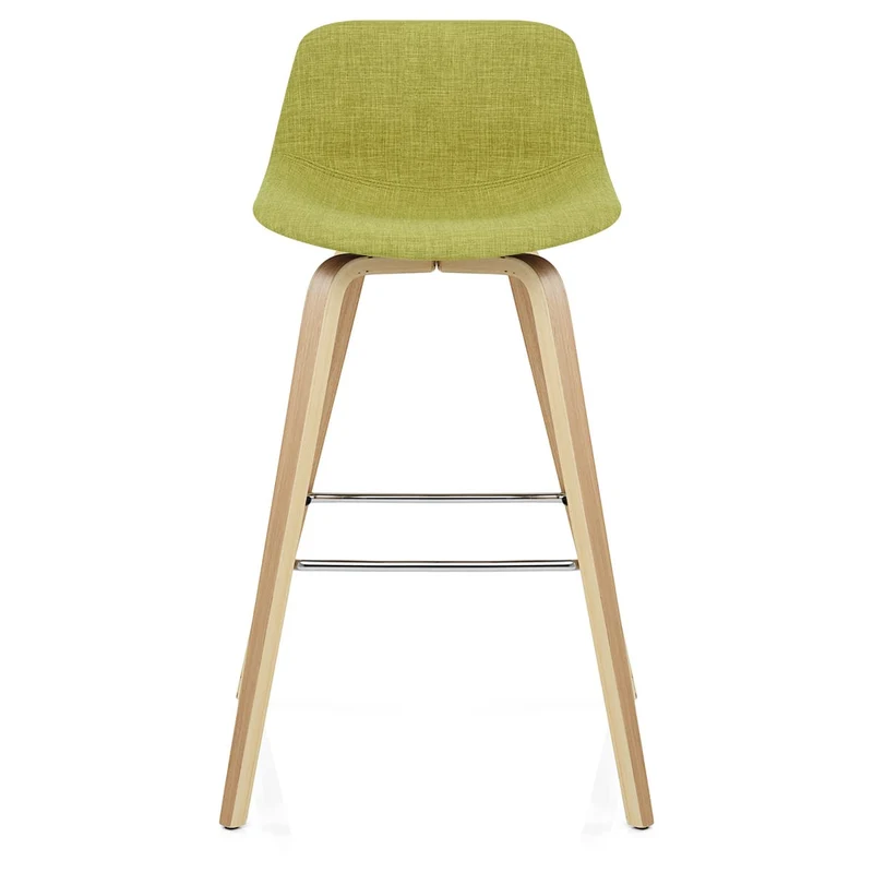 Tabouret De Bar Bois Tissu - Reef Vert