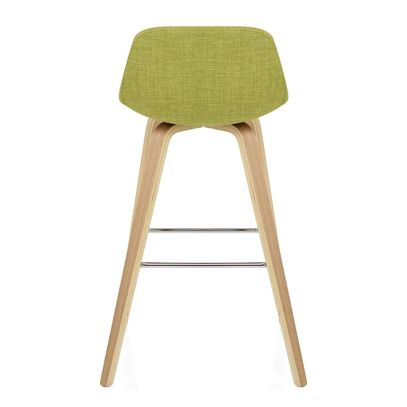 Tabouret De Bar Bois Tissu - Reef Vert
