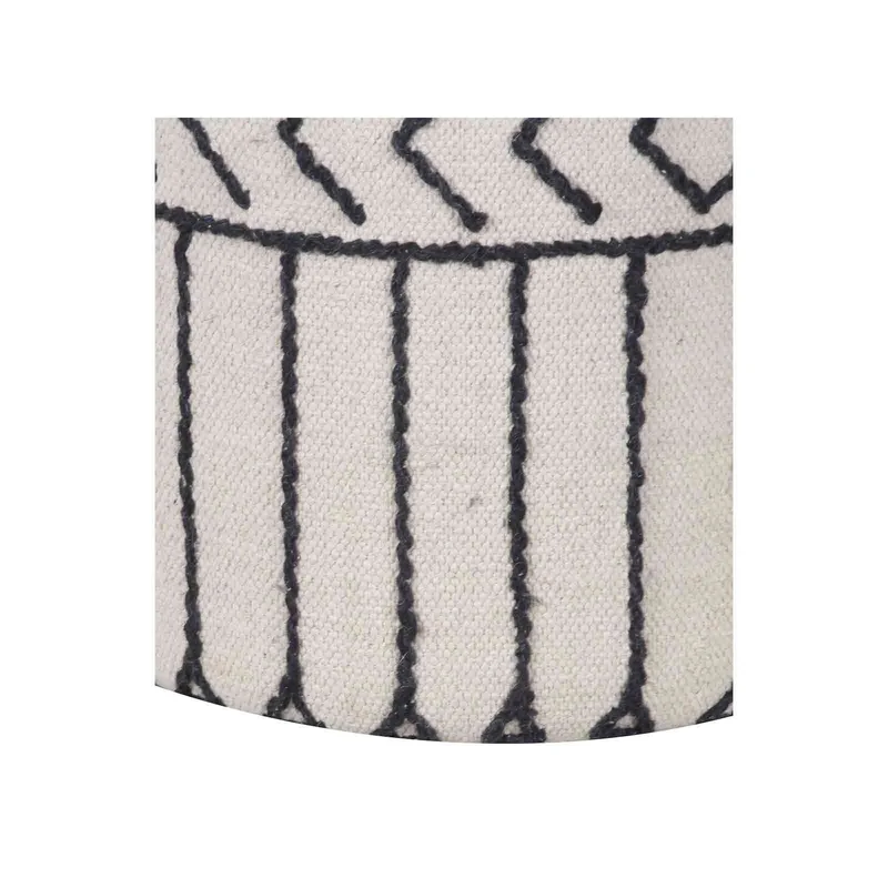 Pouf tribal 55 cm de haut