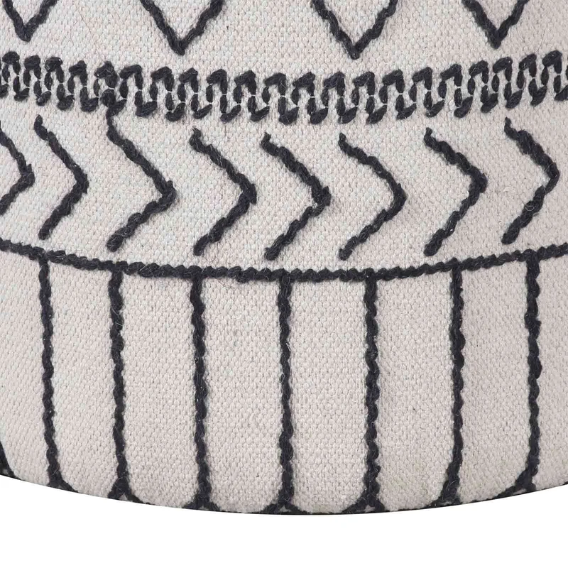 Pouf tribal 45 cm de haut