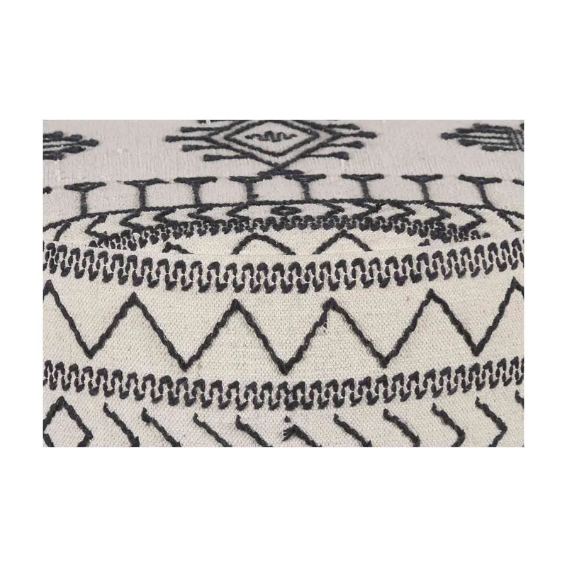 Pouf tribal rond 90 cm