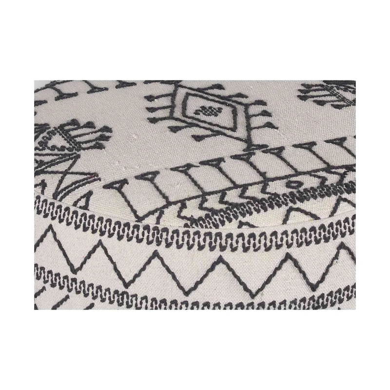 Pouf tribal rond 90 cm