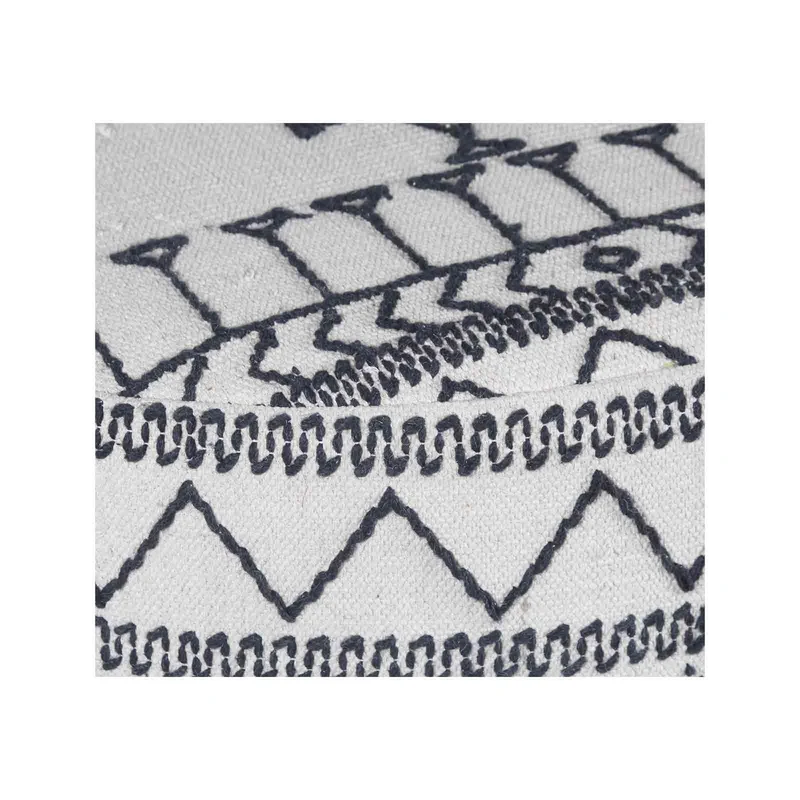 Pouf tribal rond 90 cm