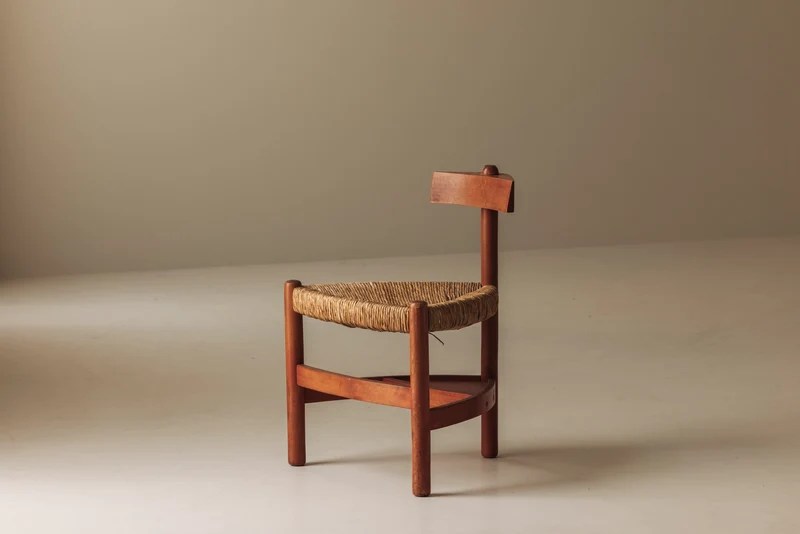 Dutch Sculptural Accent Chair, attributed to Wim den Boon, 1960s