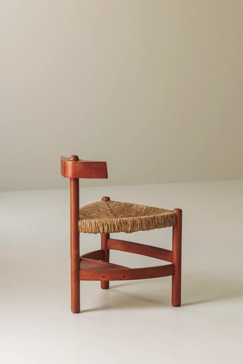 Dutch Sculptural Accent Chair, attributed to Wim den Boon, 1960s