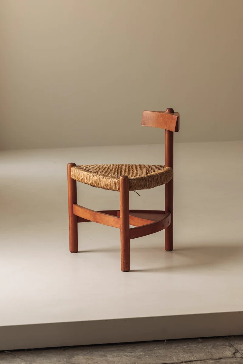 Dutch Sculptural Accent Chair, attributed to Wim den Boon, 1960s