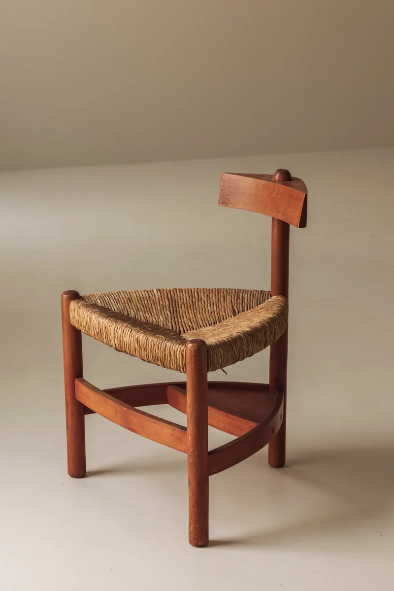Dutch Sculptural Accent Chair, attributed to Wim den Boon, 1960s