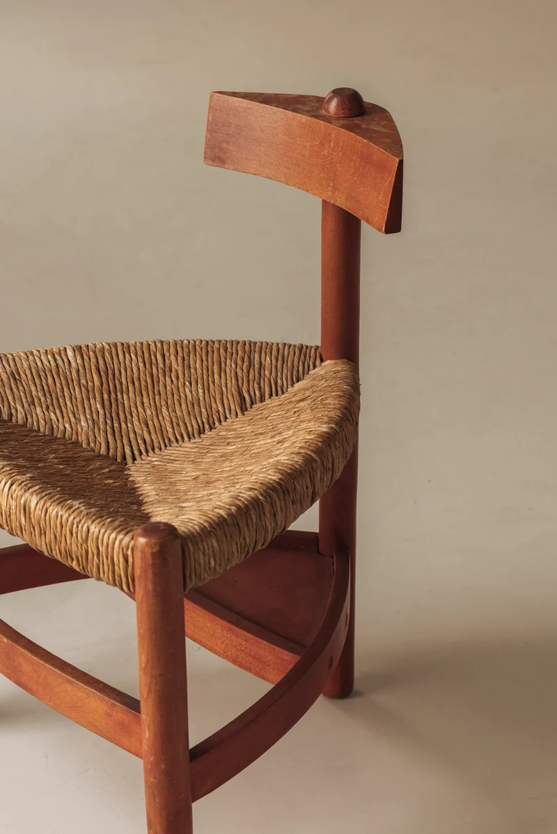 Dutch Sculptural Accent Chair, attributed to Wim den Boon, 1960s