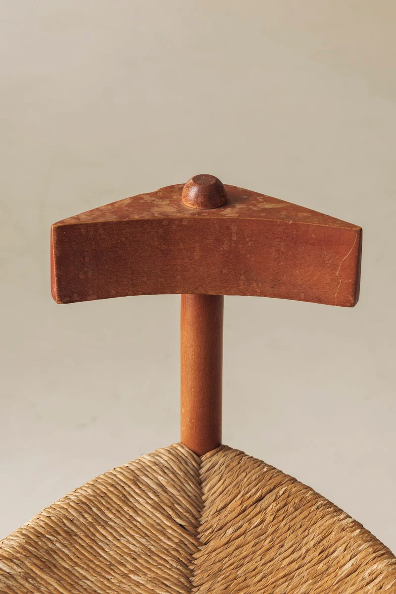 Dutch Sculptural Accent Chair, attributed to Wim den Boon, 1960s