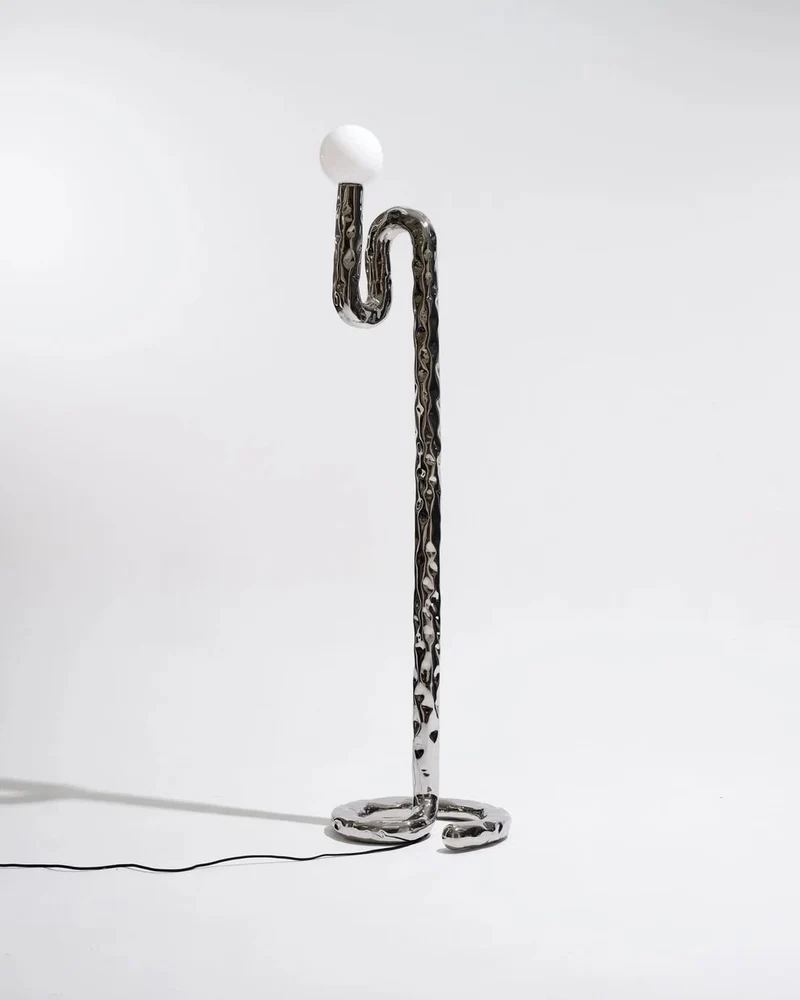 Stainless Steel Floor Lamp - Lasso Series