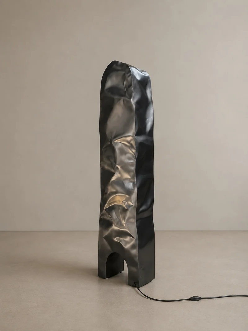 Stainless Steel Floor Lamp - Sigil Tower
