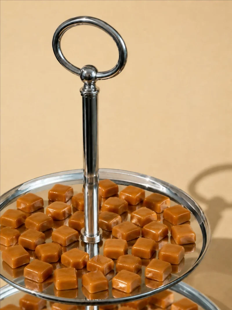 Ercuis Two-Tier Silver-Plated Serving Stand