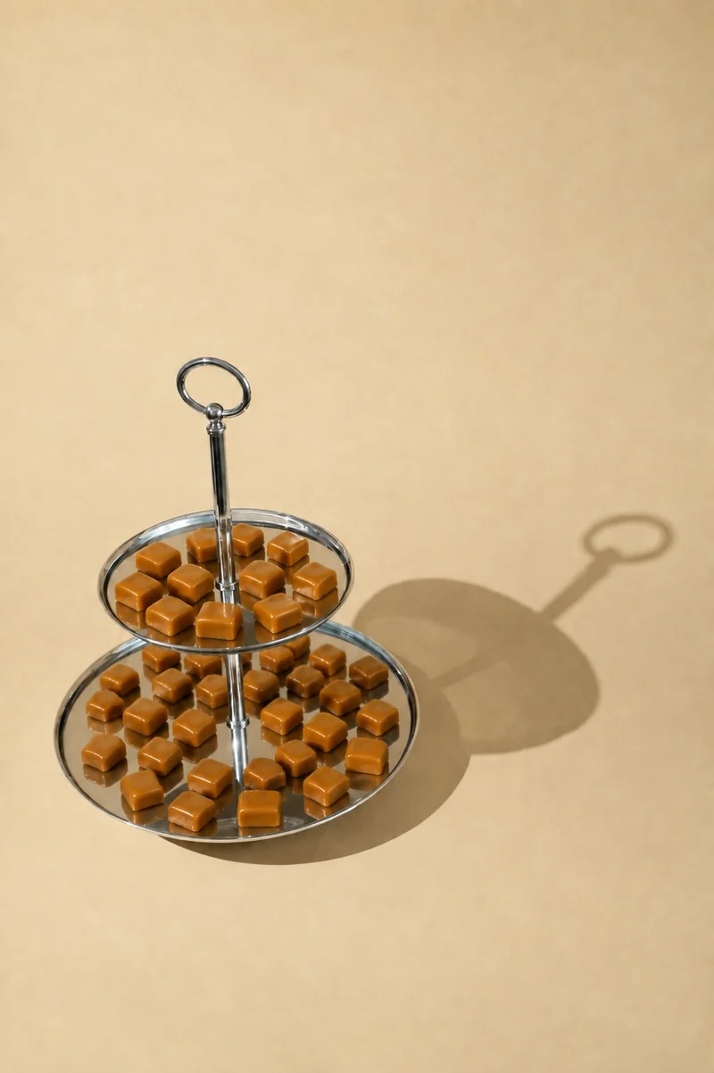 Ercuis Two-Tier Silver-Plated Serving Stand