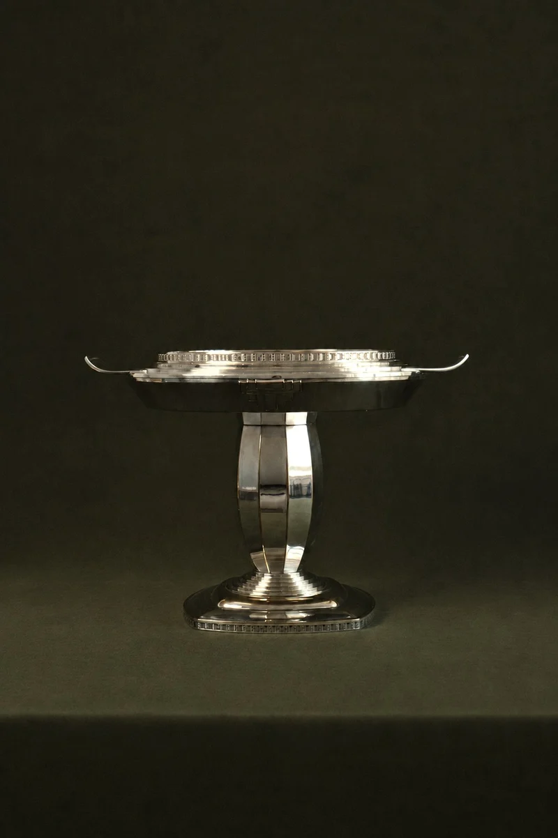 Art Deco Silver-Plated Bowl