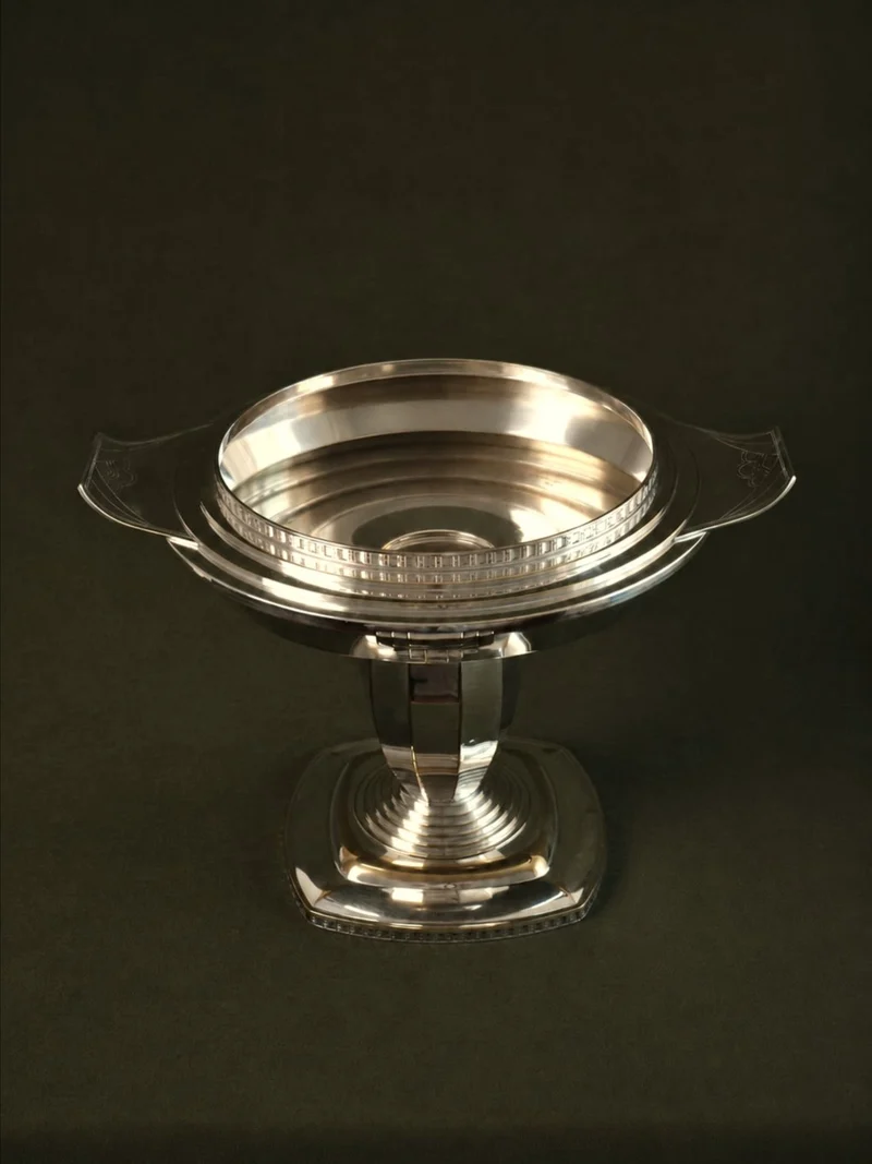 Art Deco Silver-Plated Bowl