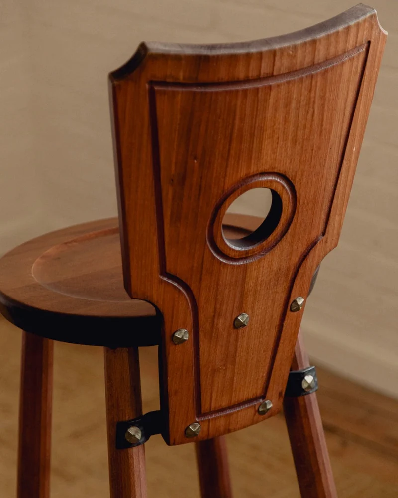 Brutalist Bar Stools - Priced Individually