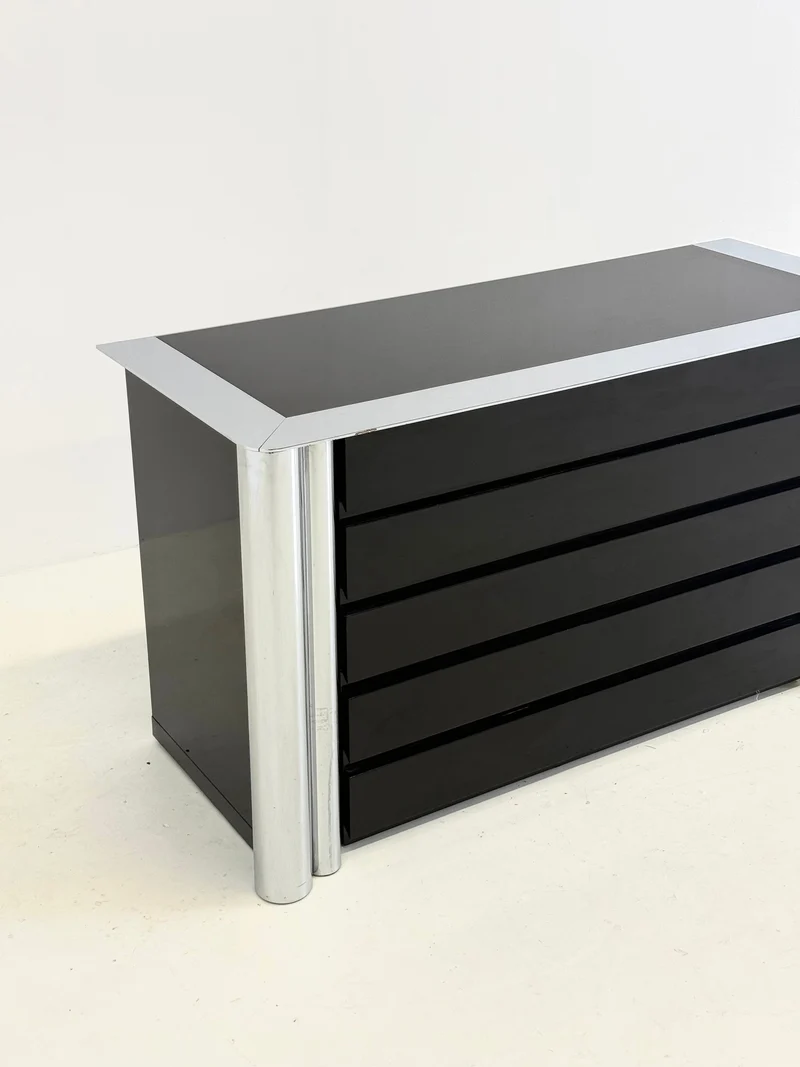 Black sideboard by Antonello Mosca for Cinova